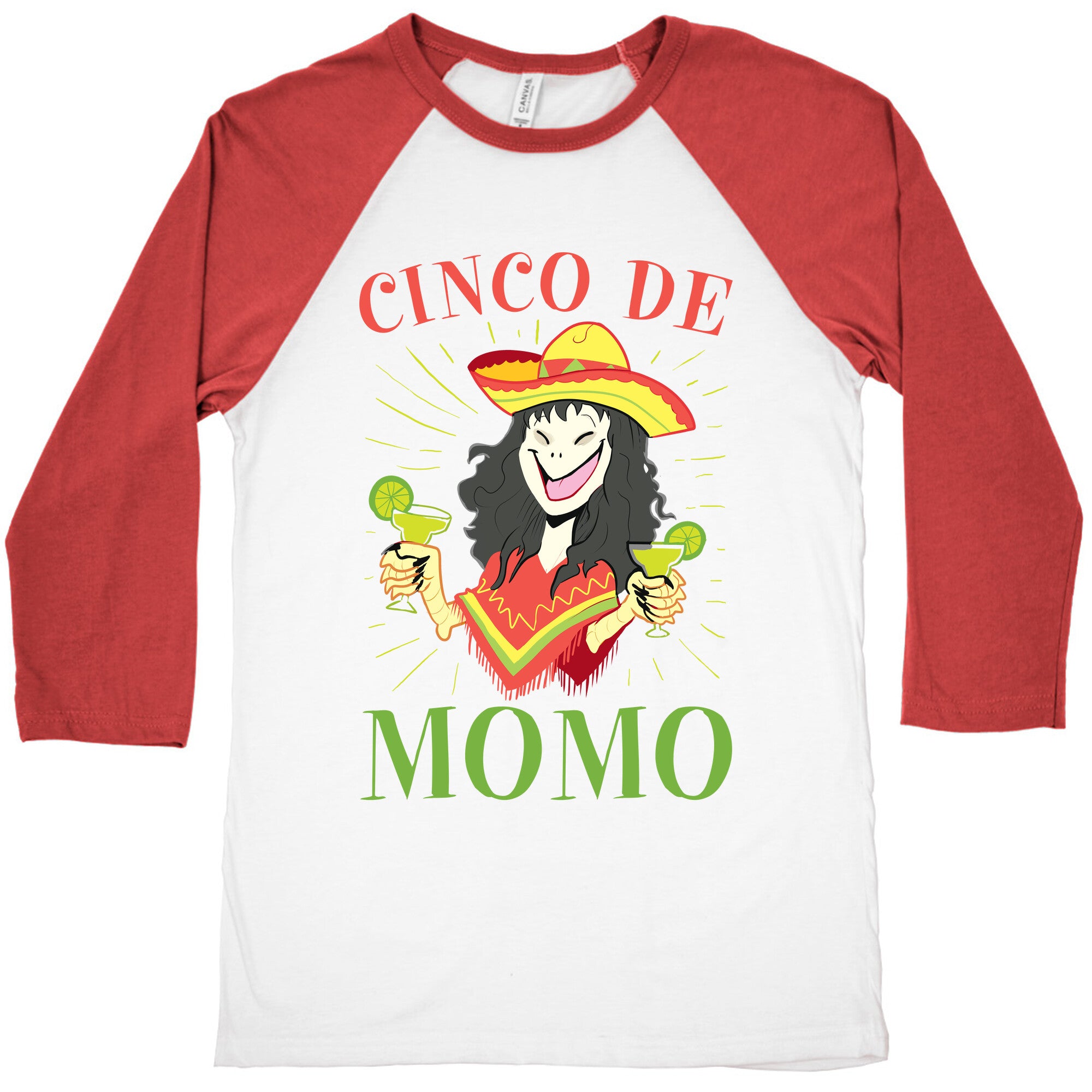 Cinco De Momo Baseball Tee